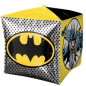 Preview: XL Folienballon Cubez - Batman Würfelform - 38cm x 38cm